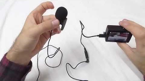 How to use external Microphone on Yi 4K+ camera