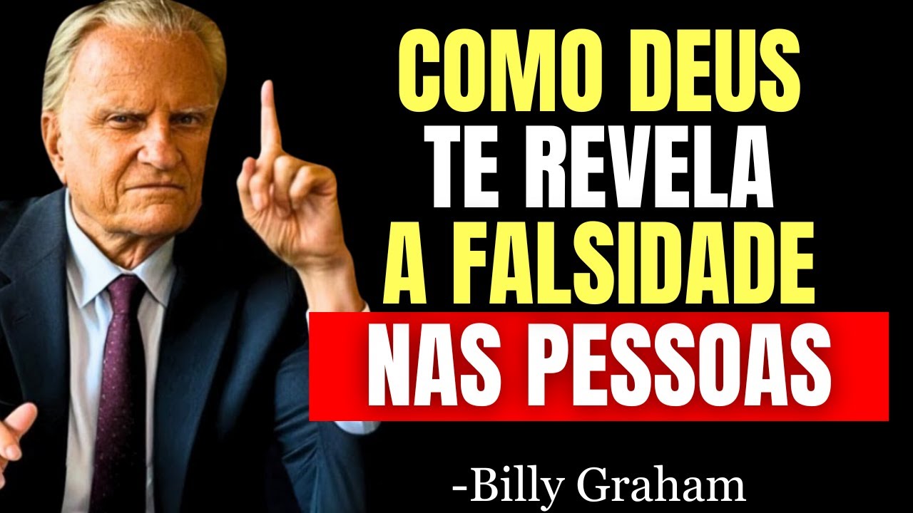 ESSE SENTIMENTO É REAL - SÃO SINAIS DE DEUS TE ALERTANDO! - Billy Graham