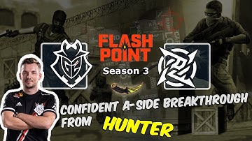 Confident A-side breakthrough from HuNter, G2 vs NIP, Flashpoint 3