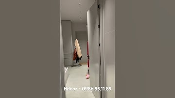 Cửa nhựa composite cao cấp HdOOR phong cách hiện đại #cửanhựa #cuanhuacomposite #nhadep