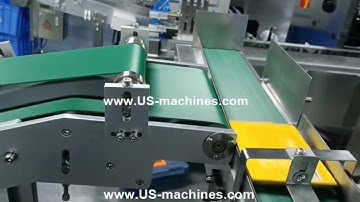 Steam eye mask bag counting feeding horizontal cartoning machine packing line