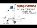 Supply Plumbing Part 6: Inlet Hose, Fill Valve, Manifold, & System Overview