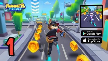 Runner Heroes Gameplay Walkthrough (Android/iOS) - Part 1