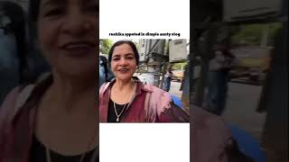 Ruchika Sppoted In Dimple Aunty Vlog