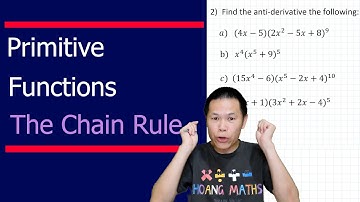 Primitive function involving Chain Rule: Part 2