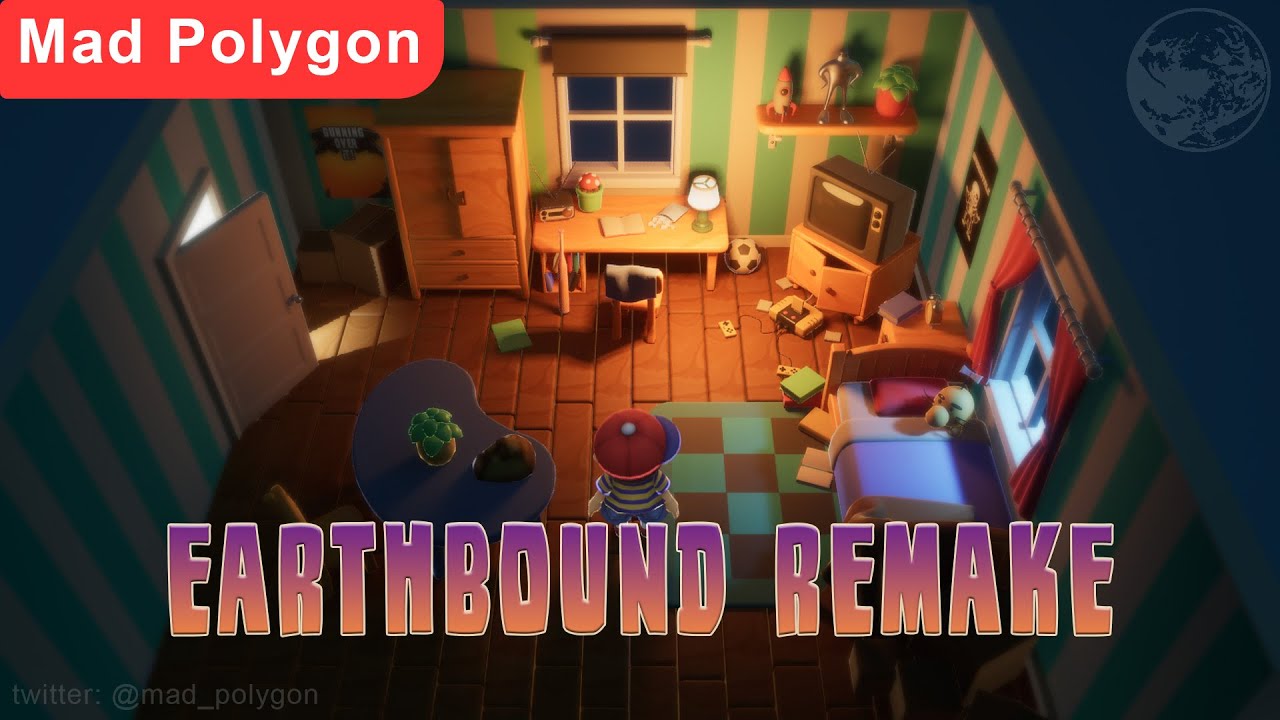 MOTHER/EARTHBOUND REMAKE + DEMO INCLUDED! - YouTube