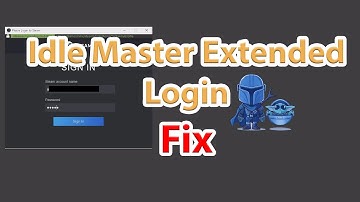 Idle Master Extended log in does not work | Fix (2022)