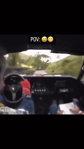 Rally Car FULL SEND!!!! LOSES Control for a half a second.. Watch till end