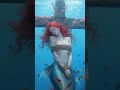 A puppy fights a giant octopus to save a mermaid, and Jesus is coming#cute #jesus #shorts #ai