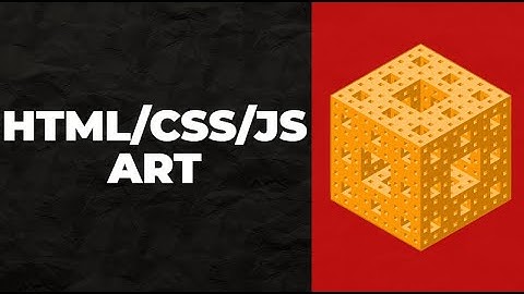 MENGER SPONGE FRACTAL