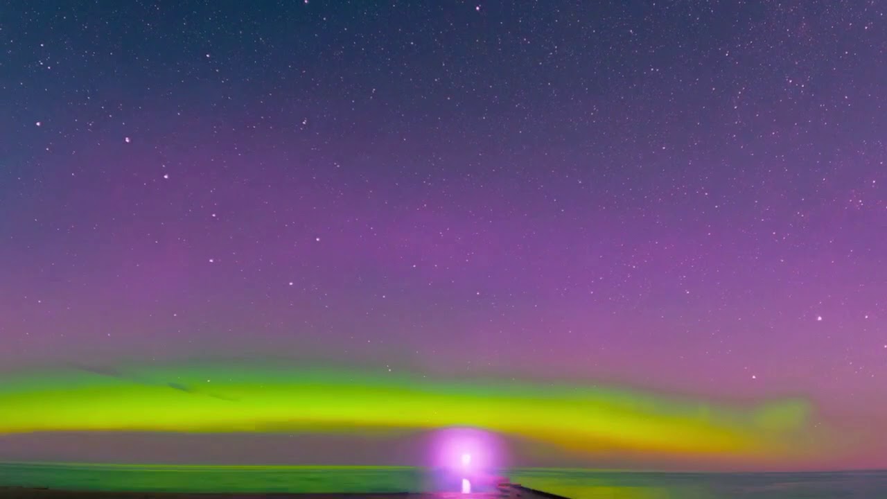 Northern Lights 17July2017 Grand Marais YouTube