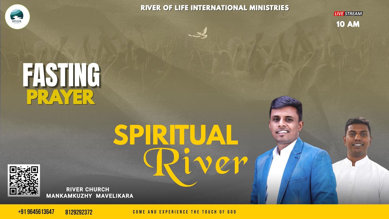 FASTING PRAYER | Day 1| Morning Session | Pr Anson P Mathew | River Of ...