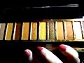 Makeup aux couleurs de miel avec la palette Urban Decay Honey + test pinceaux focallure du site Wish