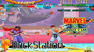 Marvel vs. Capcom: Clash of Super Heroes / RTX 3090 4K / PS1 emulator DuckStation