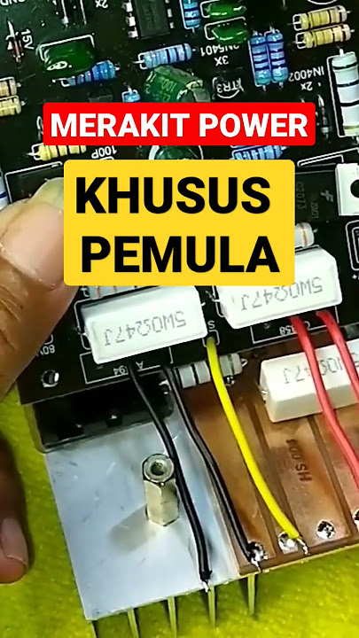 Merakit Power OCL 506 khusus pemula