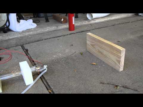 Test firing 40w CO2 laser