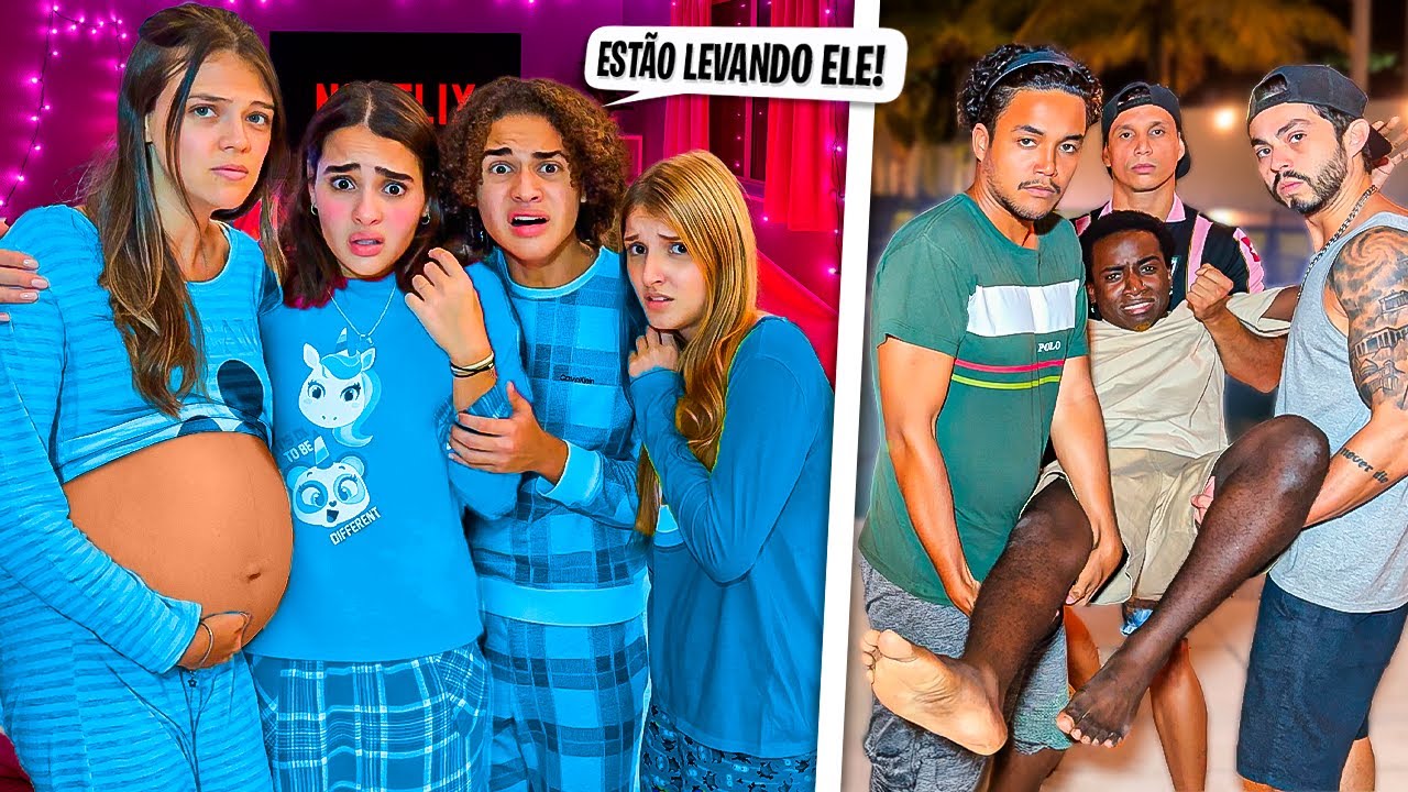 ERA PRA SER SÓ UMA FESTA DO PIJAMA COM A MARIANA GRÁVIDA MAS...