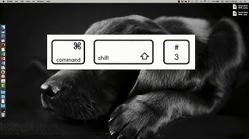 Mac Keyboard Shortcuts MacOS X High Sierra - Full Screen Capture To Desktop - 1 of 17 Tips