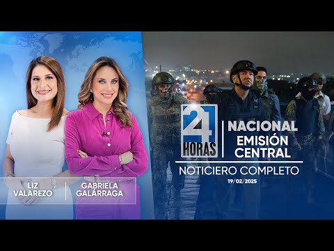 Noticiero de Ecuador (Emisión Central 19/02/2025)
