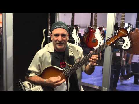 Danelectro Baby Sitar at NAMM 2015