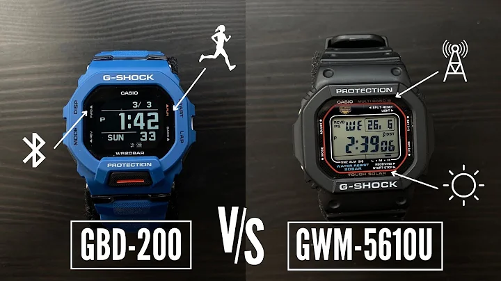 Casio G-Shock GWM-5610u vs Casio G-Shock GBD200 Comparison Video | The Best G-Shock Under $150