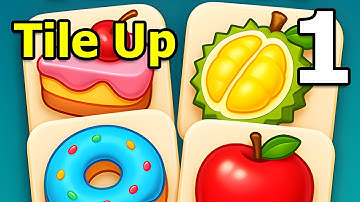 Tile Up Gameplay Walkthrough Part 1 | Android Puzzle Game
