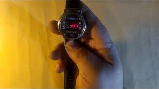 METRO 2033 style radiation dosimeter wrist watch