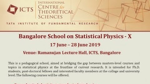 Phase transitions in hard-core systems by Deepak Dhar ( Lecture - 4 )