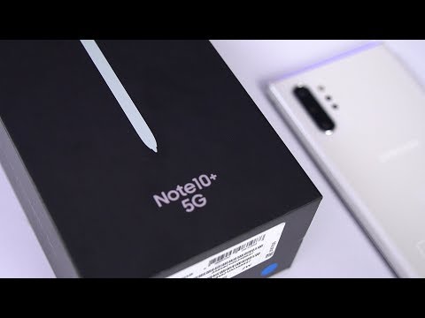 Mở hộp & trên tay nhanh Note 10+ 5G đầu tiên tại Việt Nam