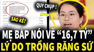 Mẹ bé Bắp LÊN TIẾNG về ồn ào 16,7 TỶ từ thiện, giải thích chuyện LÀM RĂNG SỨ | TIN HOT 3 PHÚT
