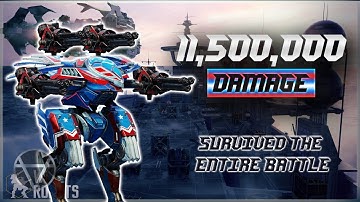 [WR] 🔥 1 Fafnir Does 11.5 Million DAMAGE – Mk3 Gameplay | War Robots