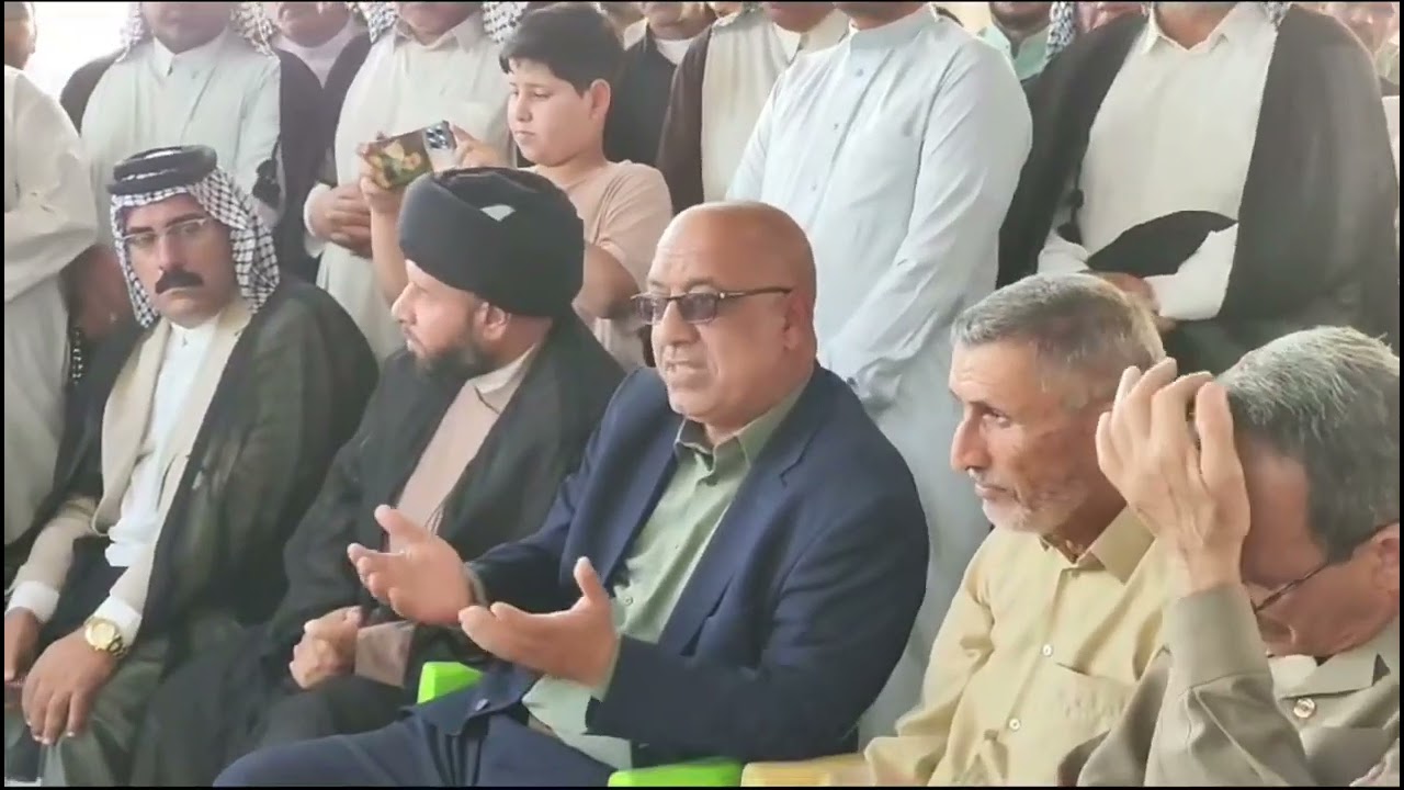 بحضور الأمير علي ال احمد ال حاتم الحسن زعيم بني حسن تم الصلح  بين الساده البو سيد ناصر وعشائر كنانه