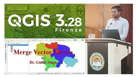 Merge Vector Layers in QGIS Software by Dr. Gulab Singh