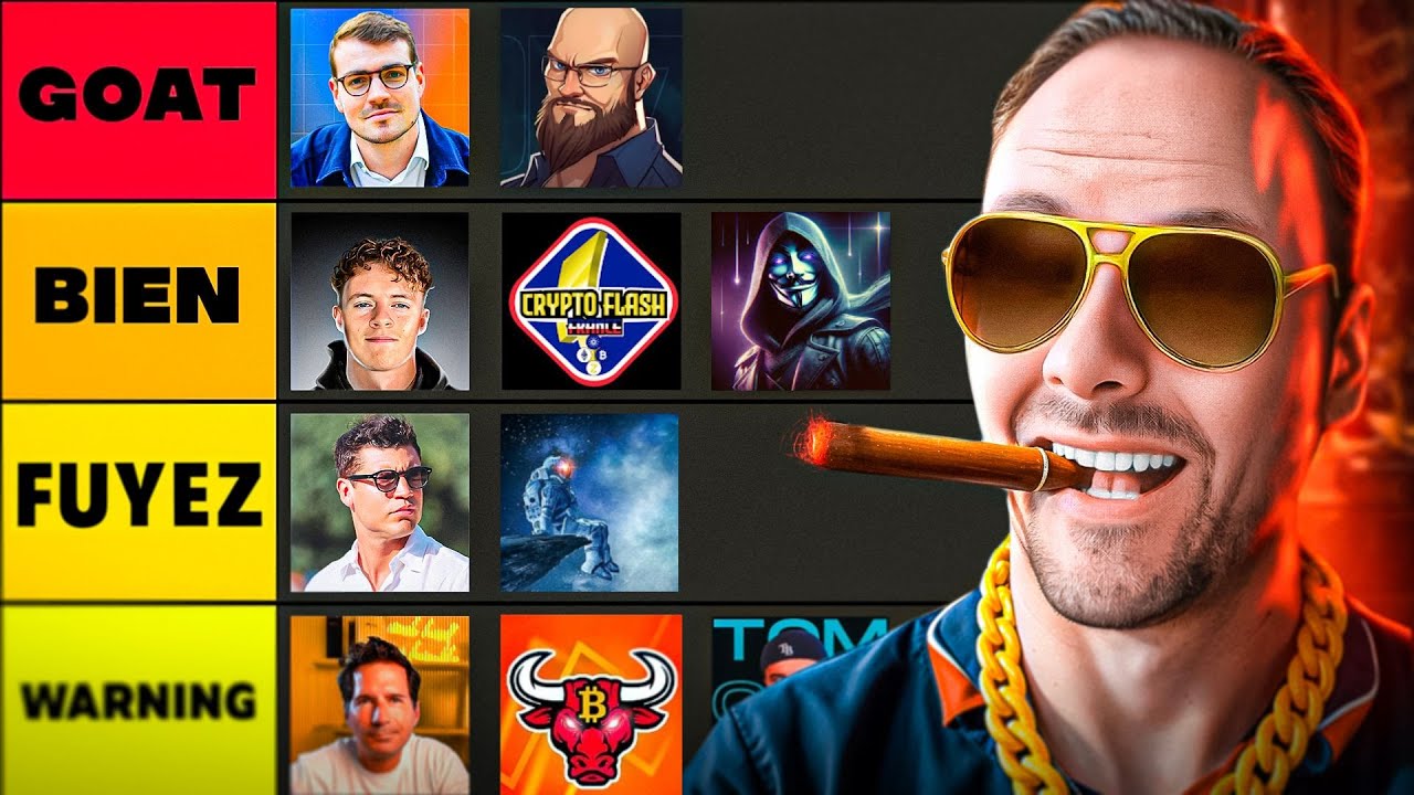 75 YOUTUBERS FR CRYPTO ANALYSÉS : FRAUDES, PÉPITES & INDISPENSABLES 👀
