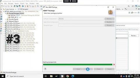 Creating ABAP Package and TR on BTP Cloud Environment using ADT Eclipse #sap #abap #s4hana