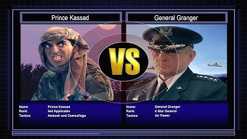 Command & Conquer Zero Hour Challenge Mode:  Prince Kassad vs General Granger