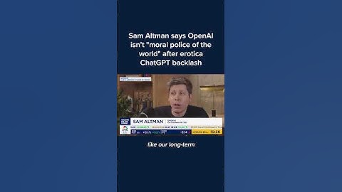 Sam Altman says OpenAI isn