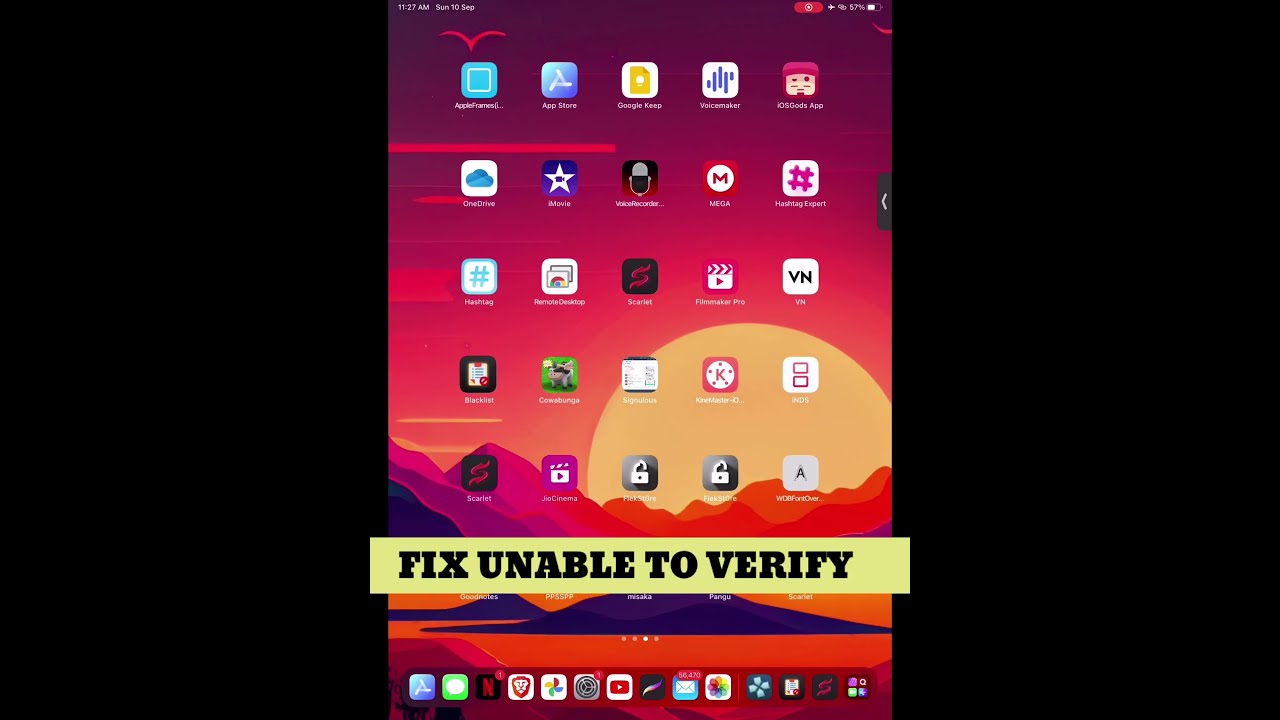 FIX Unable To Verify App Blacklist Shorts Ios