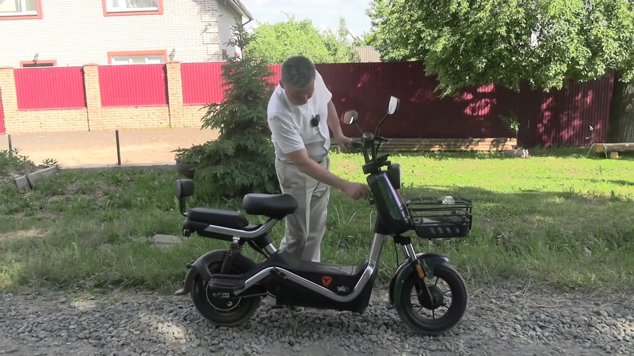 Электрический скутер YADEA SUMAI. Тест-драйв.