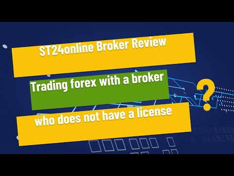 ST24online Broker Review - Trading forex with a broker who does not have a license?