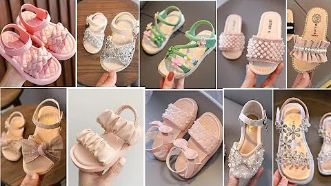 Baby summer sandals design | baby girl shoes design | summer sandals design for kids #babyshoedesign