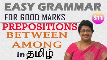 PREPOSITIONS- BETWEEN Vs AMONG | PART-5 | தமிழ் வழியில் ஆங்கில இலக்கணம் எளிய முறையில் கற்கலாம்