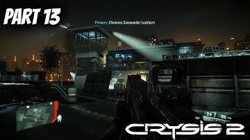 Raiding enemy base | CRYSIS 2 WALKTHROUGH PART 13 #Crysis2 #CrysisGame #Crysis2Gameplay