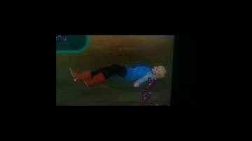 Dragonball  Z Budokai Android 18 Knocked Down Ryona Short