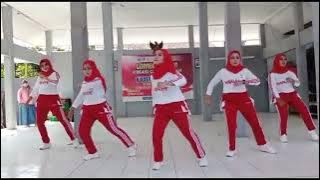 Senam Kreasi Cuci Tangan Terbaik Puskesmas Wangkal, Kecamatan Gading, kabupaten Probolinggo