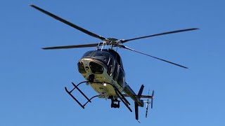 Pennsylvania State Police Department Helicopter Landing & Taking Off 5-9-22