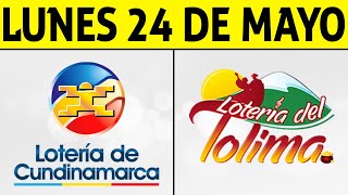 Resultados Lotería de CUNDINAMARCA y TOLIMA Lunes 24 de Mayo de 2021 | PREMIO MAYOR ???