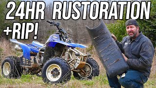 Restoring my $50 Yamaha Warrior 350 in 24 Hours! by CarsandCameras 111,914 views 2 months ago 38 minutes