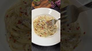 White Sauce Spaghetti Pasta  #shorts  #pasta #pastarecipe #pastalover #pastarecipes #spaghetti