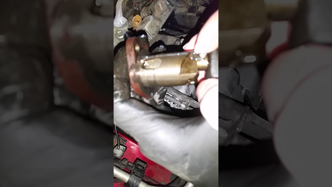 Super quick explanation How to install tensioner on toyota engine YouTube